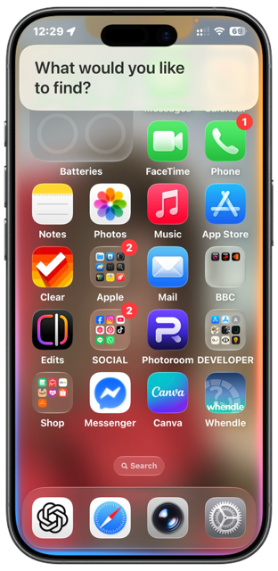 Using Twigged Snap through Siri
